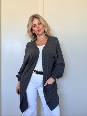 New Project Social T Coziest Pocket Cardigan